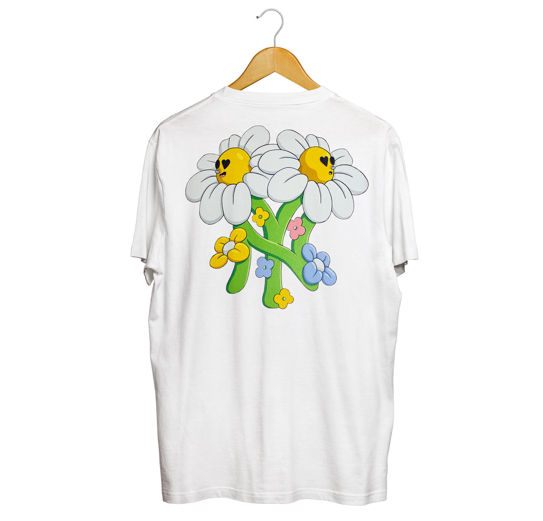 NY Daisies Tee - White – exspira